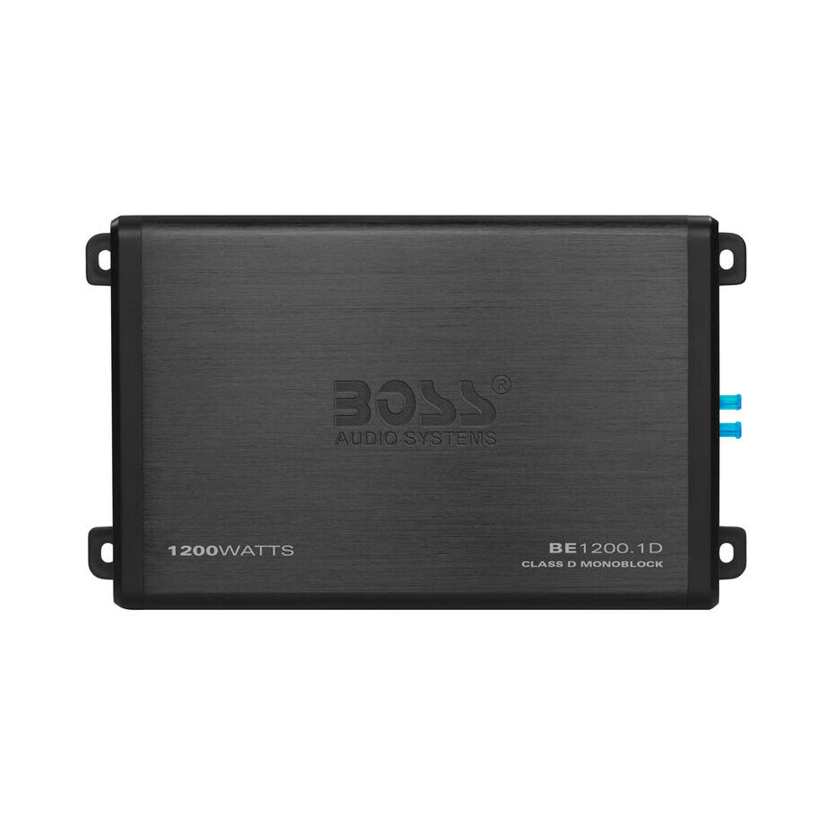 Boss Audio BE1200.1D 1-CH Monoblock 1200W Peak 1 to 8-Ohm Class-D Car Amplifier