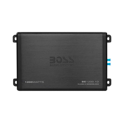 Boss Audio BE1200.1D 1-CH Monoblock 1200W Peak 1 to 8-Ohm Class-D Car Amplifier