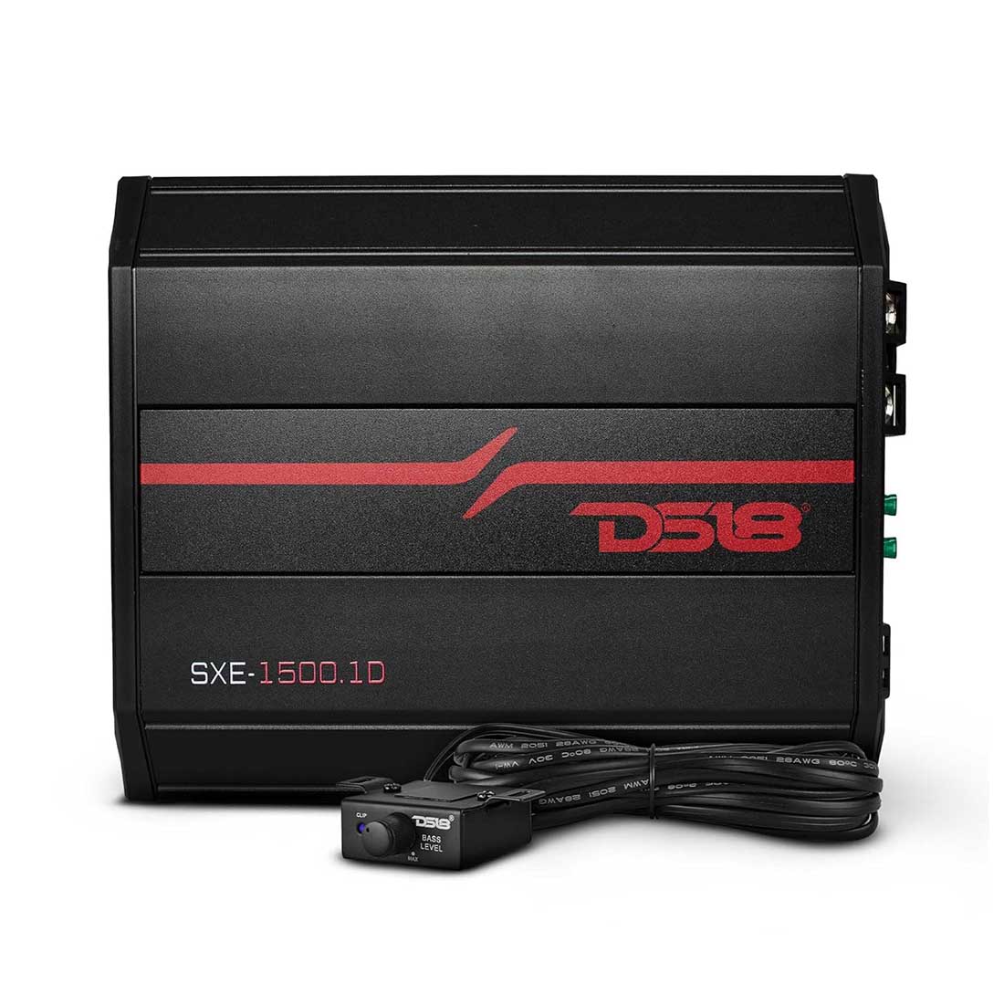 DS18 SXE-1500.1D/BK 1-CH Monoblock 1500W Peak Class-D Compact Amplifier (BLACK)