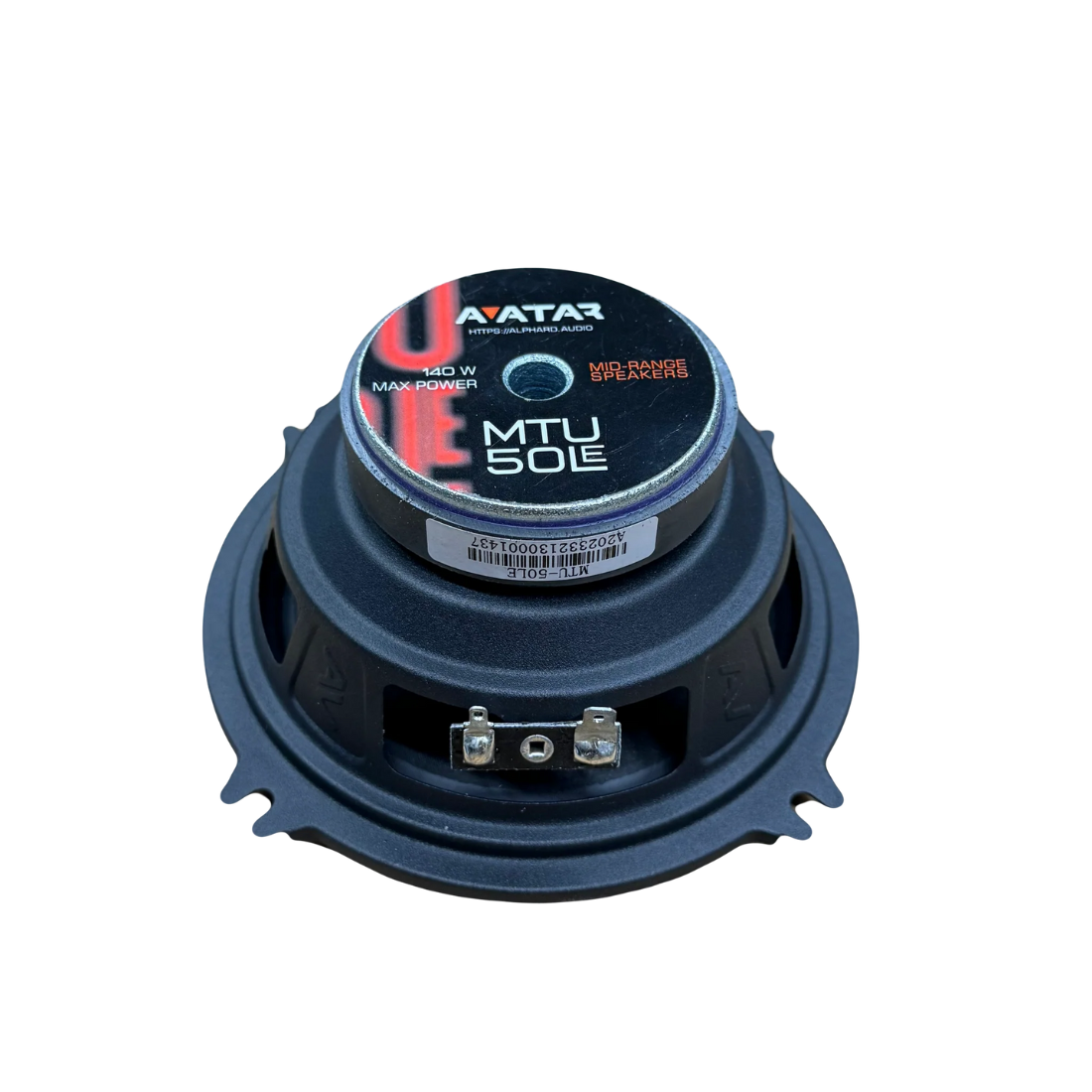 Avatar MTU-50LE 5.2" 140W Max 4-Ohm Car Audio Mid-Range Speakers (Pair)