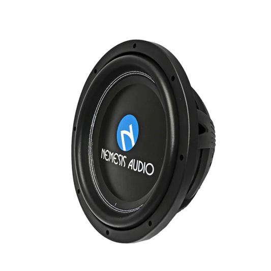 Nemesis Audio NA-10SLM V.2 D4 10" 1000W Peak Dual 4-Ohm Voice Coil Car Subwoofer