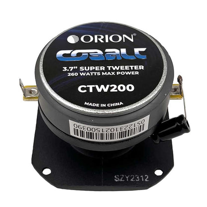 Orion CTW200 3.7" 260 Watts Peak 4-Ohm Car Audio Bullet Tweeter (Single)