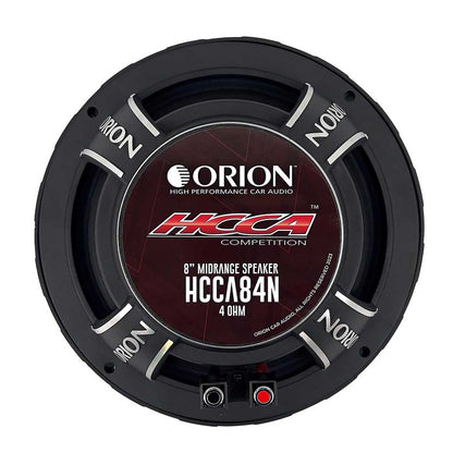 Orion HCCA84N 8" 2000W Peak 4-Ohm Car Audio Neodymium Midrange Speakers (Pair)