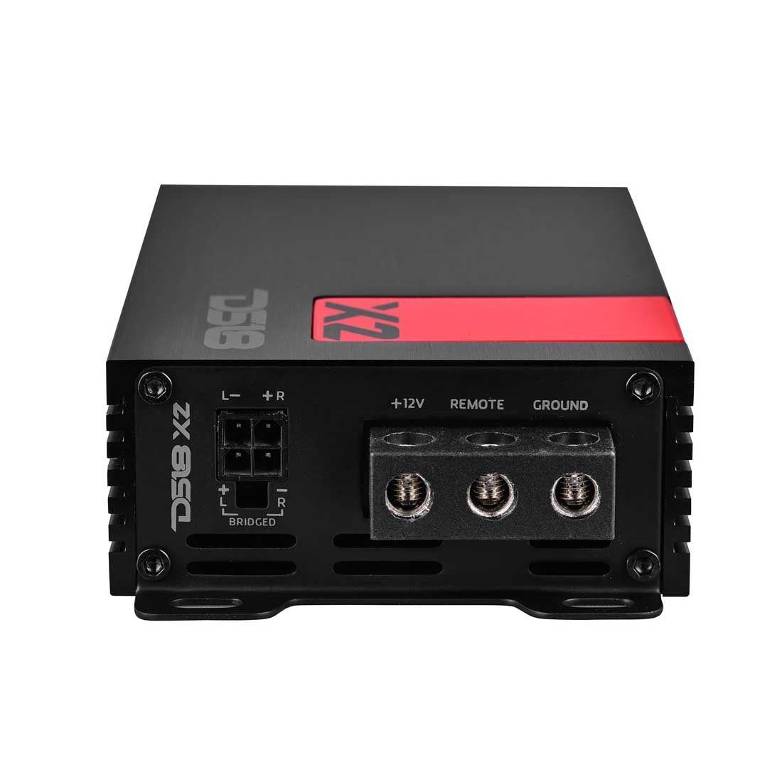 DS18 X2 2-Channel 1140W Peak Class-D Ultra-Compact Full-Range Car Amplifier