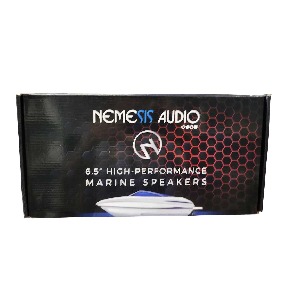 Nemesis Audio NA-M65L 6.5" 80W RMS 4-Ohm High-Performance Marine Speakers (Pair)