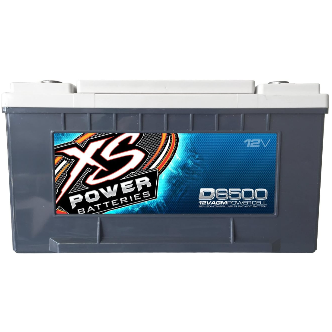 XS Power D6500 3900 Amp 12V Group 65 Car Audio Sealed AGM Power Cell Battery