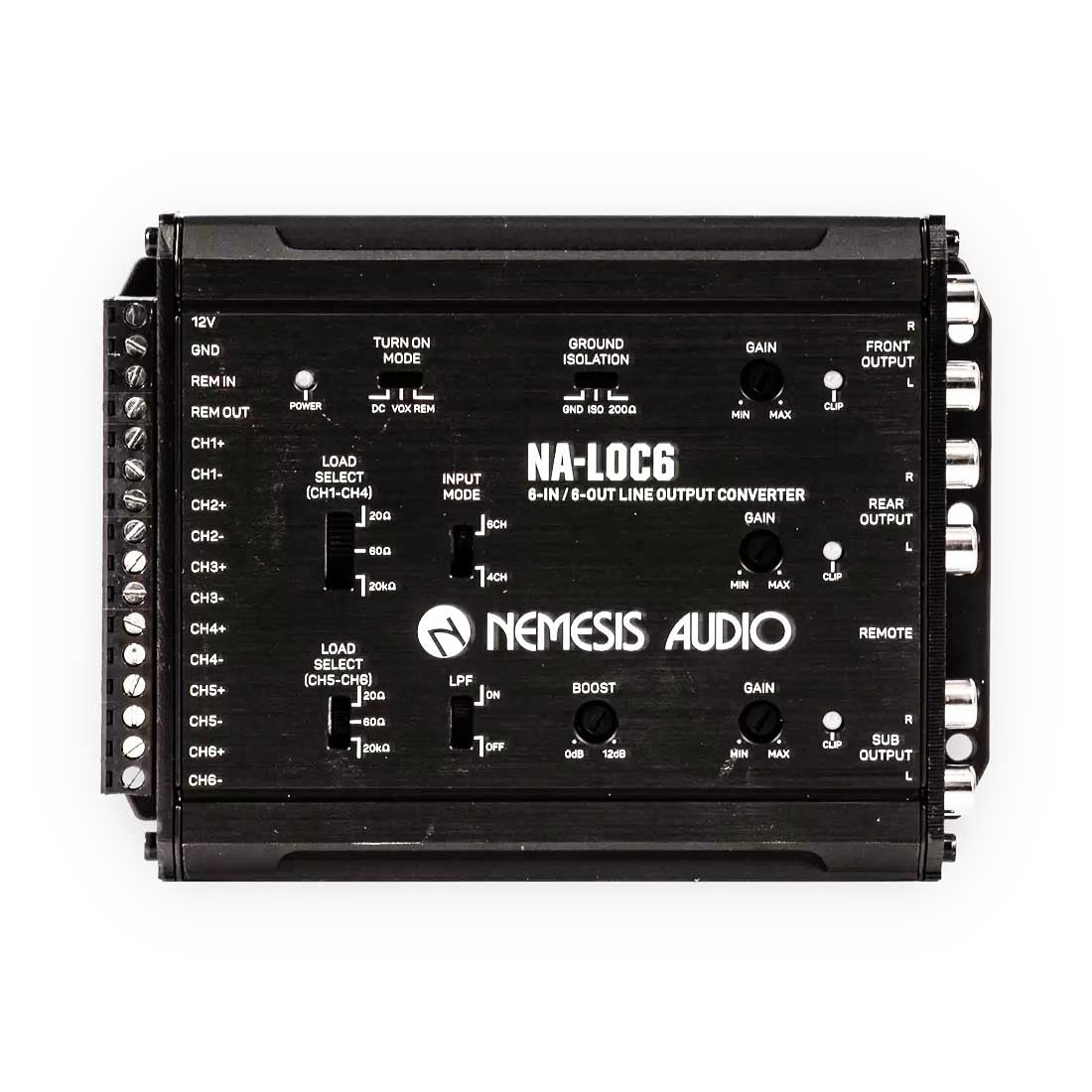 Nemesis Audio NA-LOC6 6-IN / 6-OUT Active Line Output Converter and Line Driver