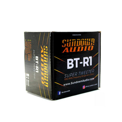 Sundown Audio BT-R1 3" 100 Watts 4-Ohm Car Stereo Super Tweeter (Single)