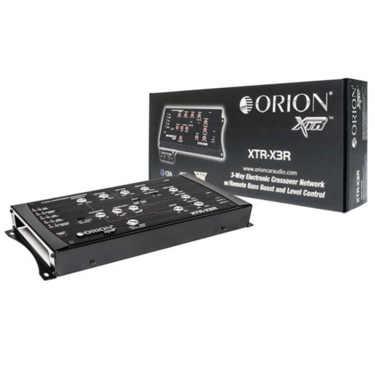 Orion XTR-X3R 3-Way Car Audio Electronic Crossover Network w/ Remote Bass Boost