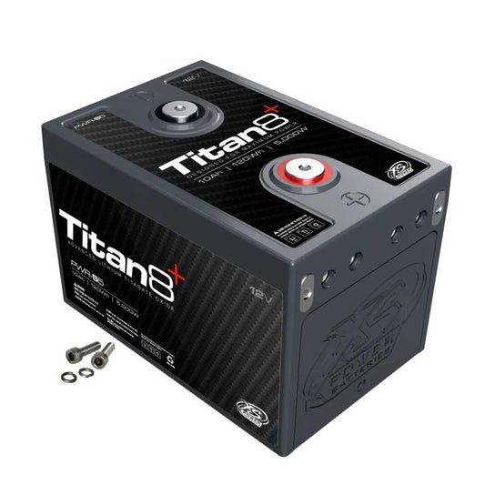 XS Power Titan8 PWR-S5 2000 Amp 12V 10AH Lithium Titanate Car Audio Battery