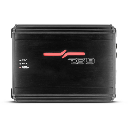 DS18 ZR800.4D 3600W Max 4-Channel Class-D Full-Range Car Audio Amplifier