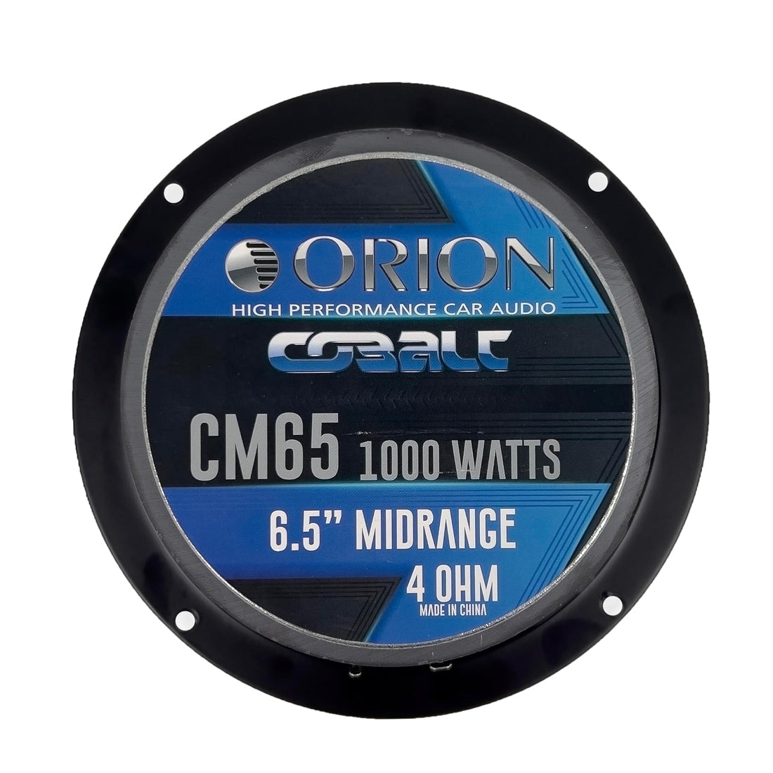 Orion CM65 Cobalt Series 6.5" 1000W Max 4-Ohm Car Audio Midrange Speakers (Pair)