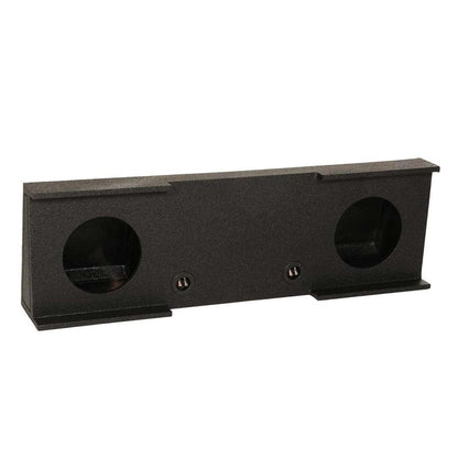 Q Power QBGMC10 2007 4DR 10" 2-Hole Subwoofer Box for GMC/Chevy 2007-13 Crew Cab