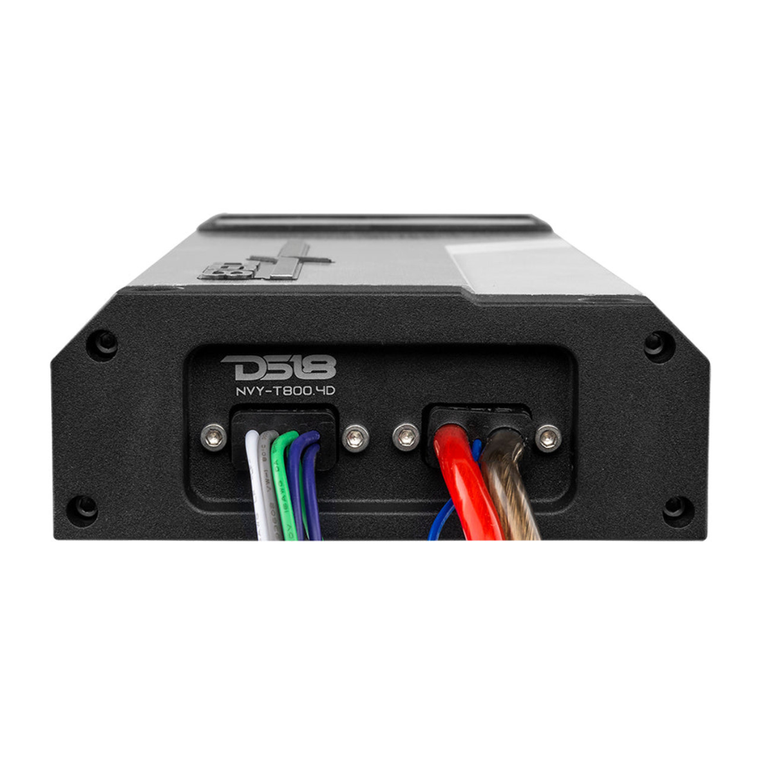 DS18 NVY-T800.4D 4-Channel 2400W Peak Class-D Full-Range IP67 Marine Amplifier