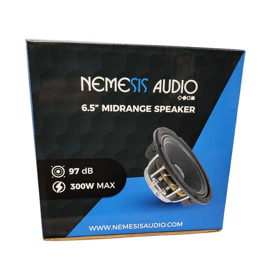 Nemesis Audio NEOPRO-6.5 300W Max 6.5" 4-Ohm 1.5" Voice Coil Midrange Speaker