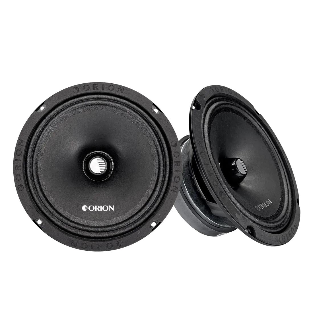 Orion CM854 8" 1200W Max 4-Ohm Car Audio Midrange Bullet Speakers (Pair)