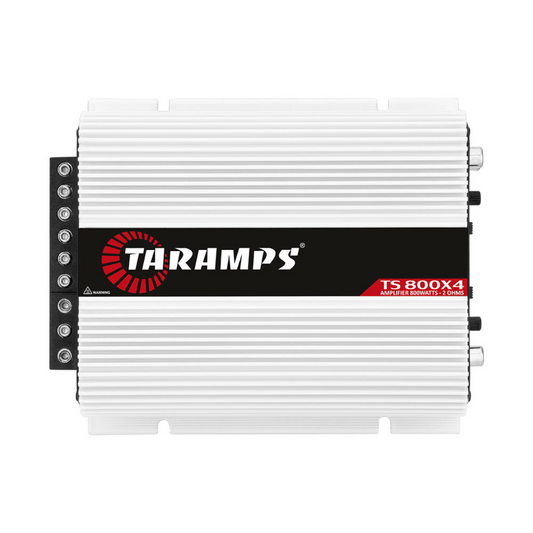 Taramps TS 800X4 2 Ohms 4-Channel 800W RMS Class-D Full-Range Car Amplifier