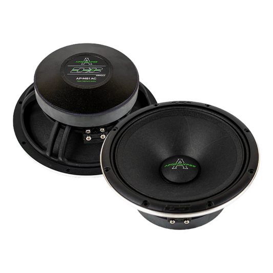 Deaf Bonce Apocalypse AP-W81AC 8" 600W Max 4-Ohm Mid-Bass Speakers (Pair)