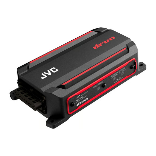 JVC KS-DR2001D 600W Max Mono Car/UTV/Motorcycle Compact Digital Marine Amplifier