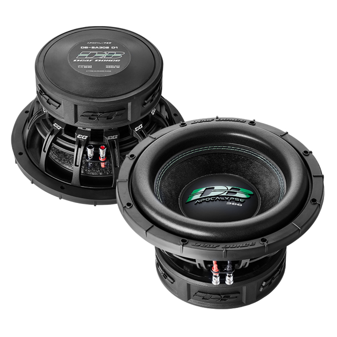 Deaf Bonce Apocalypse DB-SA302 D1 12" 4000W Max Dual 1-Ohm DVC Car Subwoofer