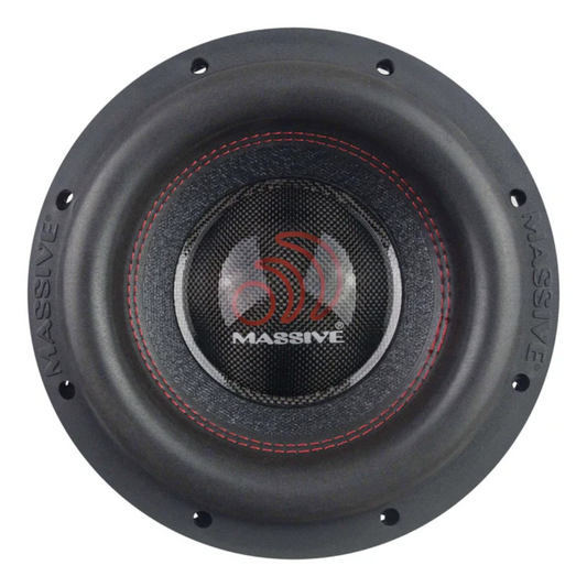 Massive Audio H84X 8" 1400W Peak 2.5" Dual 4-Ohm Voice Coil DVC Car Subwoofer