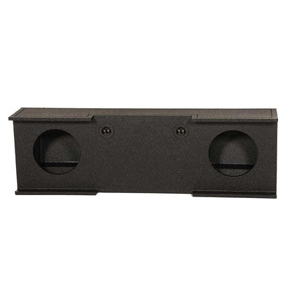 Q Power QBGMC10 2007 4DR 10" 2-Hole Subwoofer Box for GMC/Chevy 2007-13 Crew Cab