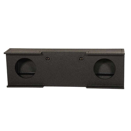 Q Power QBGMC10 2007 4DR 10" 2-Hole Subwoofer Box for GMC/Chevy 2007-13 Crew Cab