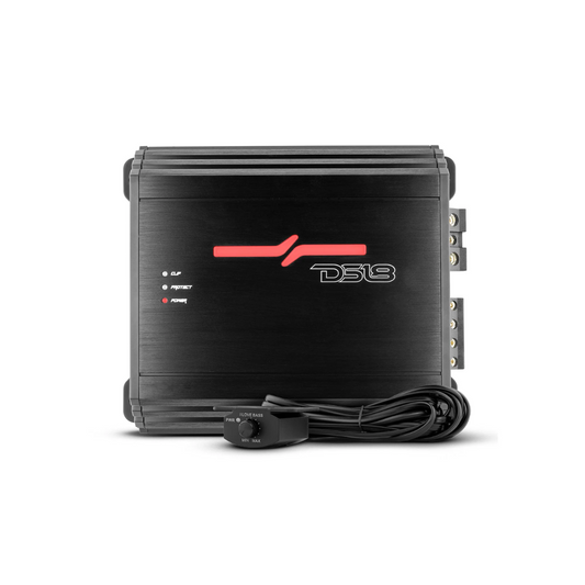 DS18 ZR500.1D 1-CH Monoblock 1500W Peak 1-4 Ohm Stable Class-D Car Amplifier