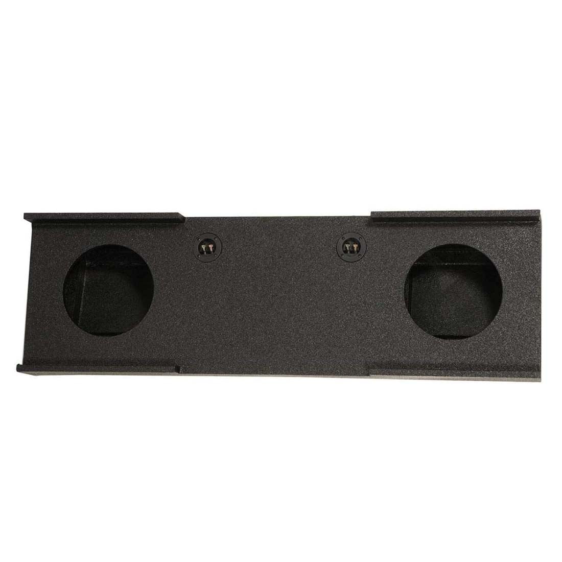 Q Power QBGMC10 2007 4DR 10" 2-Hole Subwoofer Box for GMC/Chevy 2007-13 Crew Cab