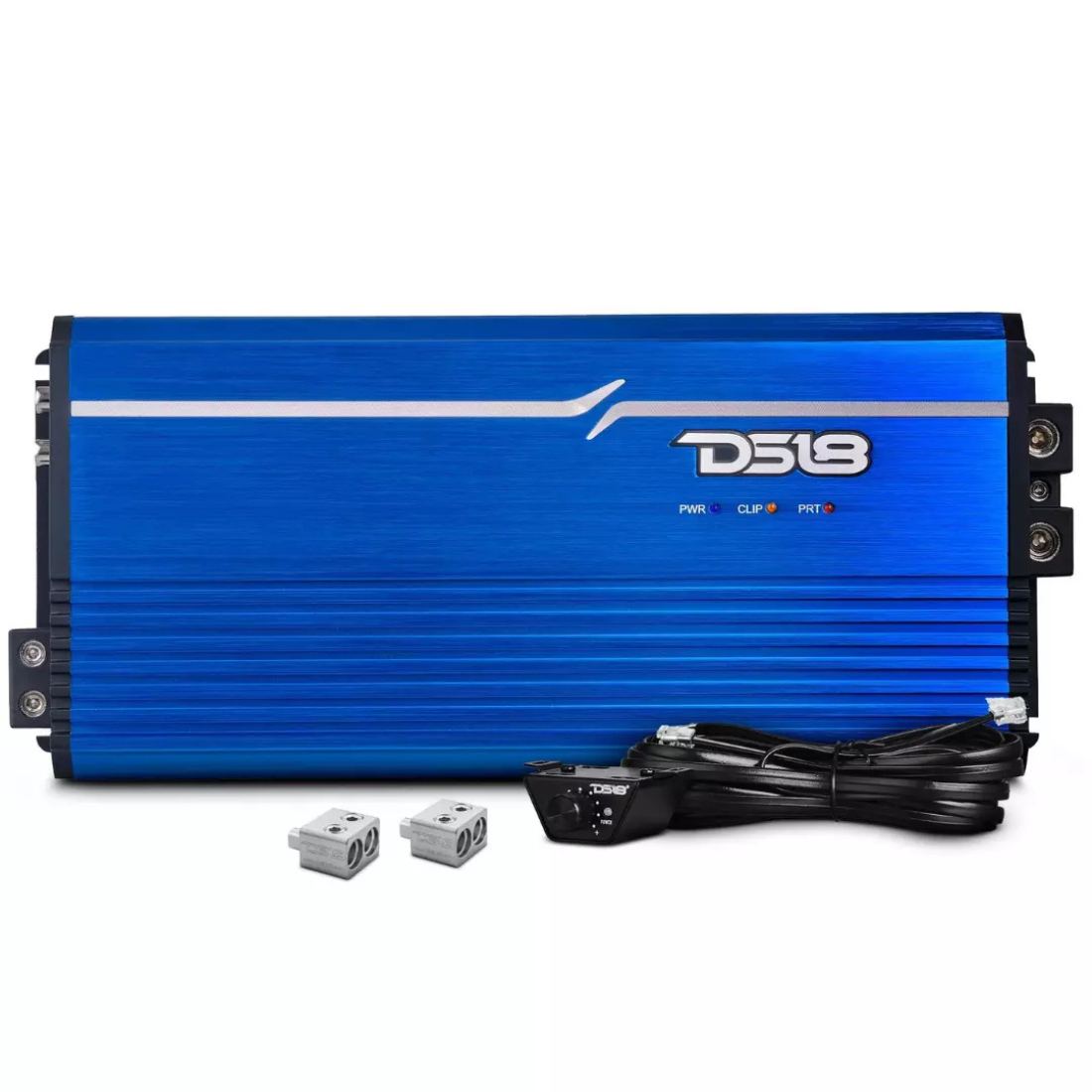 DS18 FRP-5K/BL 1-Channel 5000W RMS @ 1-Ohm Class-D Full-Range Amplifier (Blue)