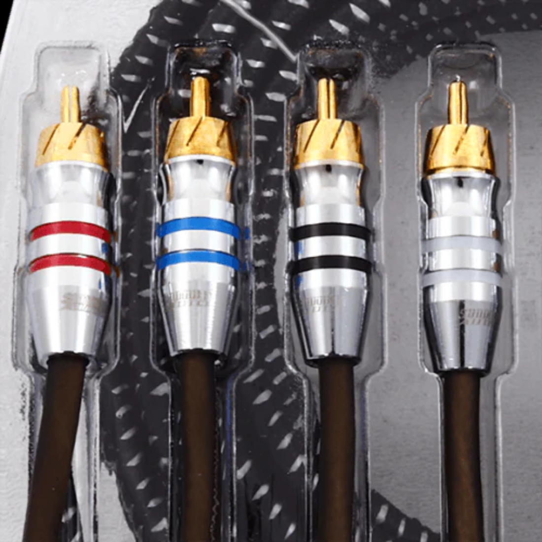 Sundown Audio SAZ-20FT 2-Channel 20Ft. Twisted 100% OFC RCA Interconnect Cable