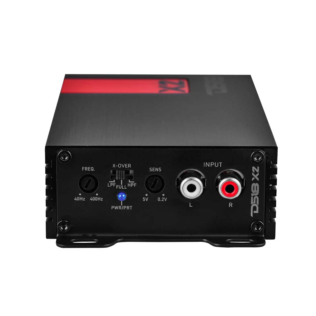 DS18 X2 2-Channel 1140W Peak Class-D Ultra-Compact Full-Range Car Amplifier