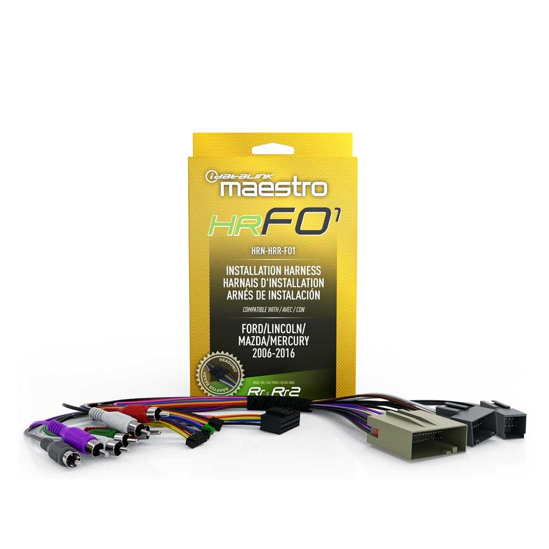 iDatalink HRN-HRR-FO1 Installation Harness for Ford Lincoln Mazda Mercury '06-16