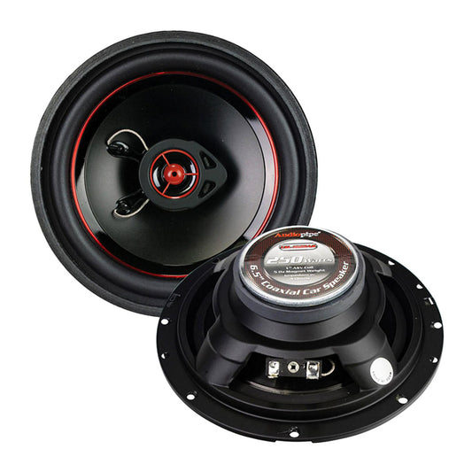 Audiopipe CSL-1622AR 250W Max 6.5" 2-Way 4-Ohm Stereo Car Audio Coaxial Speakers