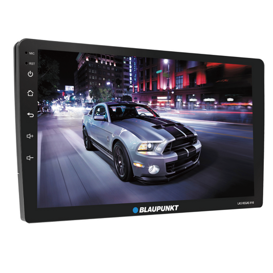 Blaupunkt LAS VEGAS 910 1-DIN 10.1" QLED Touchscreen Digital Multimedia Receiver