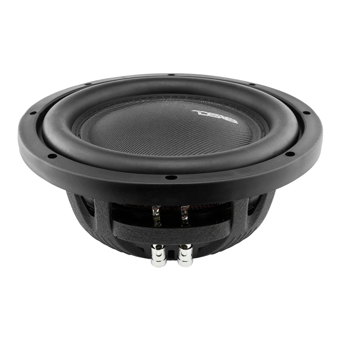 DS18 IXS10.4S 10" 1200W Max Single 4-Ohm Voice Coil SVC Shallow Mount Subwoofer