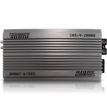 Sundown Audio SAEV4-2000D Monoblock 2000W RMS 1-Ohm Stable Class-D Amplifier