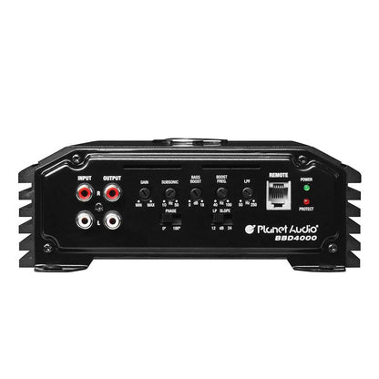 Planet Audio BBD4000 4000 W Max 1-CH / Monoblock Class D Car Stereo Amplifier