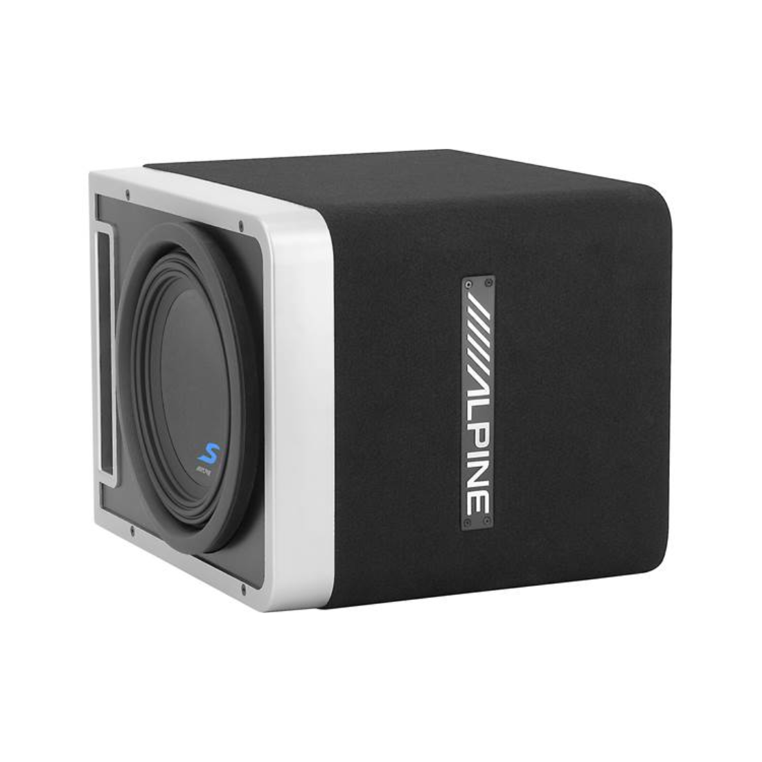 Alpine S-SB10V 10" 600W RMS Linkable Ported Car Audio Subwoofer Enclosure