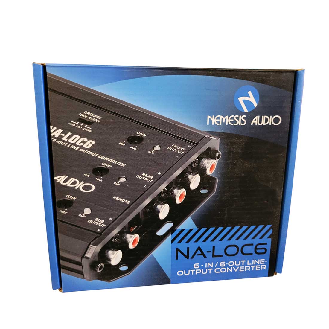 Nemesis Audio NA-LOC6 6-IN / 6-OUT Active Line Output Converter and Line Driver