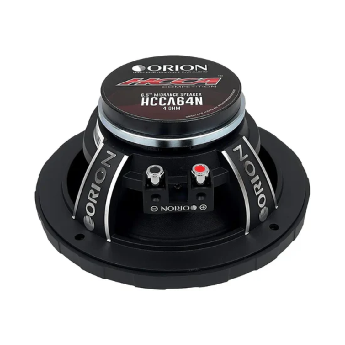 Orion HCCA64N 6.5" 1400W Max 4-Ohm Car Audio Neodymium Midrange Speakers (Pair)