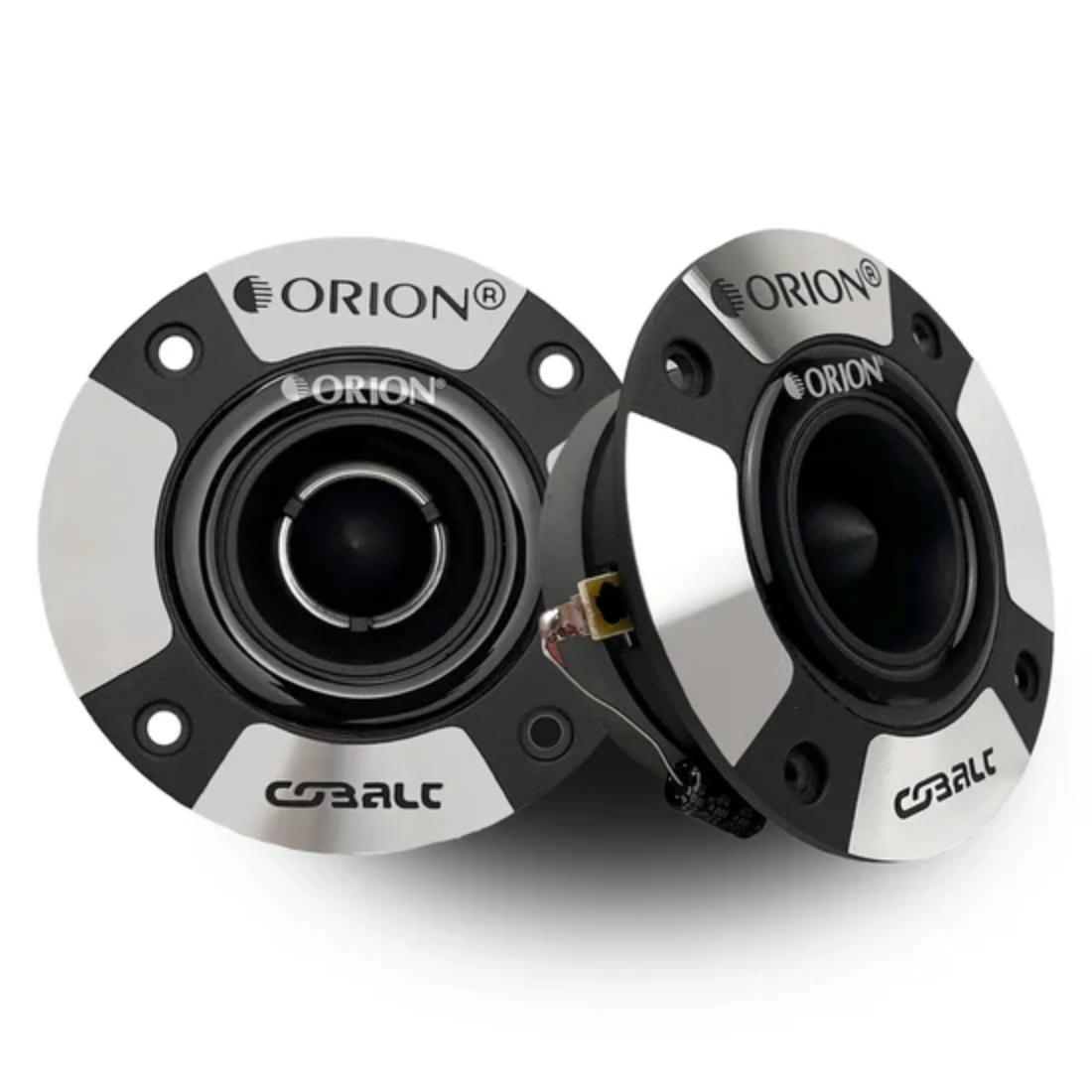 Orion CTW125 3.9" 200 Watts Peak 4-Ohm Aluminum Super Bullet Tweeters (Pair)