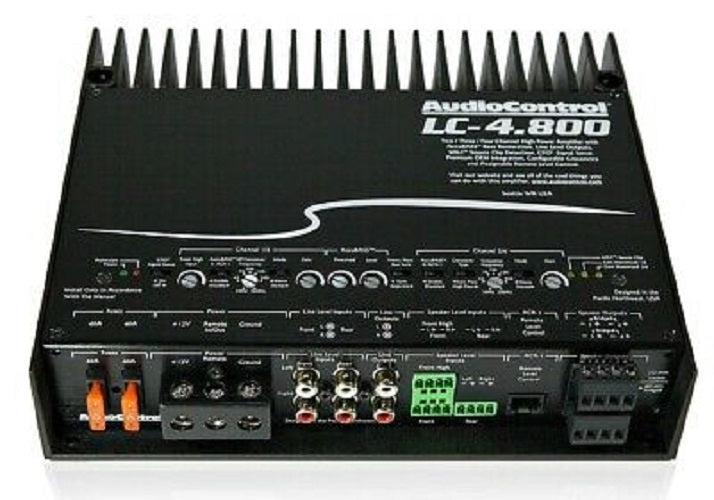 AudioControl LC-4.800 High-Power Multi-Channel Amplifier with AccuBass