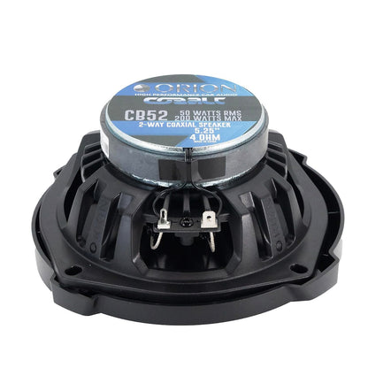 Orion CB52 Cobalt Series 5.25" 2-Way 200W Max 4-Ohm Coaxial Speakers (Pair)