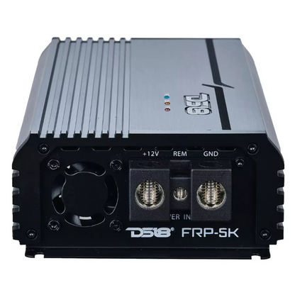 DS18 FRP-5K/TI 1-Channel 5000W RMS@1-Ohm Class-D Full-Range Amplifier (Titanium)