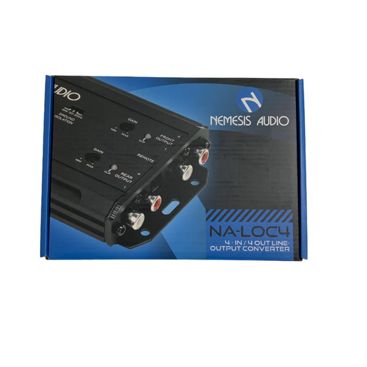 Nemesis Audio NA-LOC4 4-Channel Active Line Output Converter & Line Driver