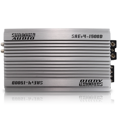 Sundown Audio SAEV4-1500D Monoblock 1500W RMS 1-Ohm Stable Class-D Car Amplifier