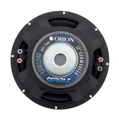 Orion CBW124D 12" 1600W Max Dual 4-Ohm Voice Coil DVC Car Audio Subwoofer