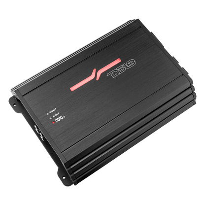 DS18 ZR600.4D 2400W Max 4-Channel Class-D Full-Range Car Audio Amplifier