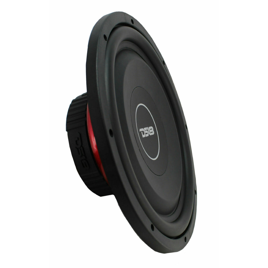 DS18 SRW12.4 12" 440W Max Single 4-Ohm SVC Car Audio Shallow Mount Subwoofer